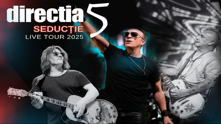 Sibiu: Direcția 5 - Seductie Live Tour 2025