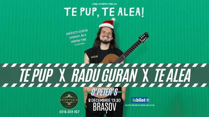 Brasov: Te Pup, Te Alea! cu Radu Guran