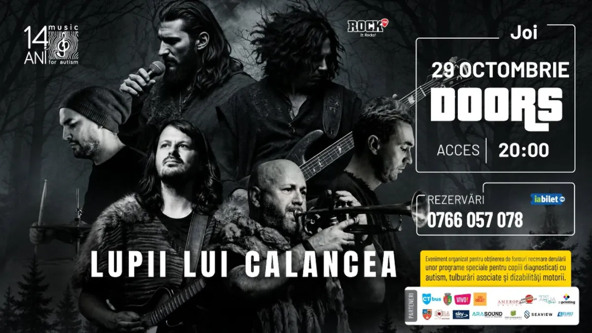 Concert caritabil Lupii lui Calancea