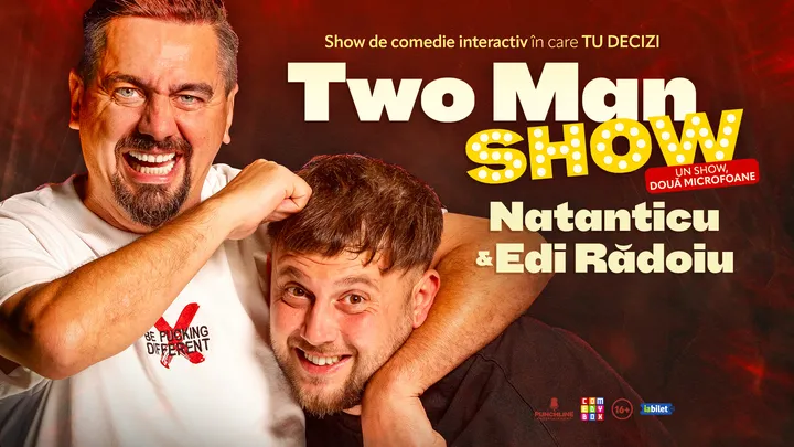 Turneu | Stand-up comedy cu Natanticu și Edi Rădoiu | Two Men Show