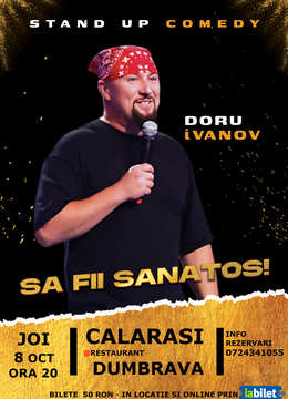 Călărași: Stand up comedy cu iVanov