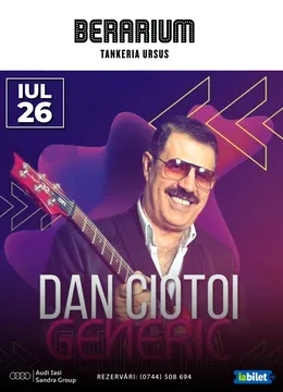 Iași: Concert Dan Ciotoi & Formația Generic