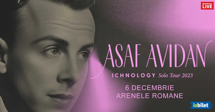 Asaf Avidan la Arenele Romane (6 decembrie)