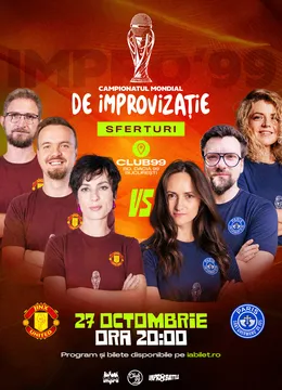 Jinx United vs. Paris Sânt Ghermanu de Jos | Sferturi Meci 4 | Impro Show la Club99