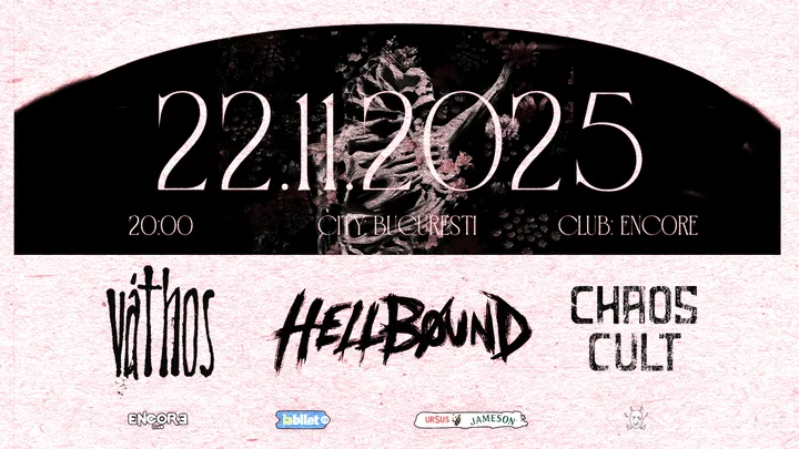 Concert Váthos (RO) / Hellbøund (BG) / Chaos Cult (RO)