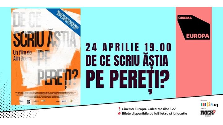 Ce-i cu oamenii ăștia și pereții lor colorați? Aflăm împreună la Cinema Europa!