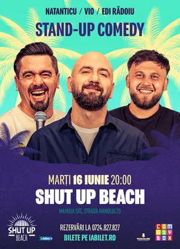 Constanta: Stand-up comedy cu Vio, Natanticu și Edi
