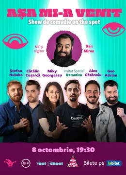 The Fool: Așa mi-a venit! | Show de comedie on the spot