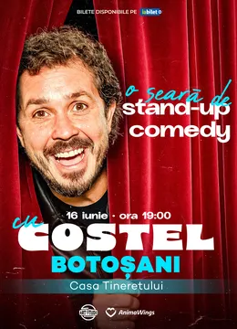 Botoșani: O seară de stand up comedy cu Costel | Comedy Show