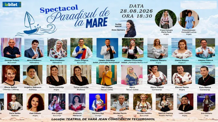 Techirghiol: Spectacolul umanitar „Paradisul de la mare”