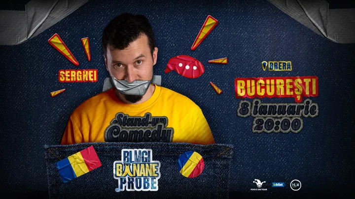 Stand-Up politic cu SERGHEI - "Blugi, banane, comentarii"