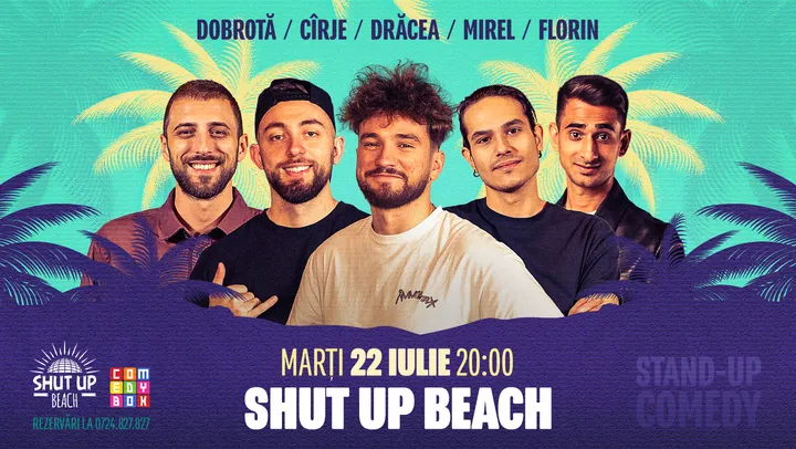 Mamaia: Stand-Up Comedy cu Drăcea, Mădălin Cîrje, Mirel Popinciuc, Florin Gheorghe și Alex Dobrotă