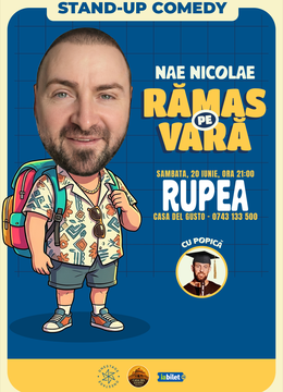 Rupea: Ramas pe vara – stand-up cu Nae Nicolae si Popica