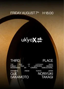 Cluj-Napoca: Listening Session & Public Talk cu Que Sakamoto si Noriyuki Takagi