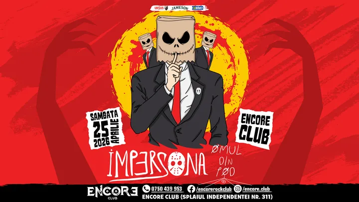 Concert Impersona x Omul din Pod in Encore Club