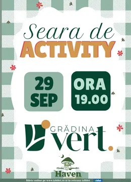 Iaşi: Seara de Activity