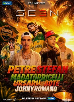 Concert Caritabil X Petre Ștefan, Ursaru, Johny Romano, Madatorricelli & Bote