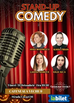 Stand-up Comedy de Halloween cu Marinescu, Firan, Nica & Banuta