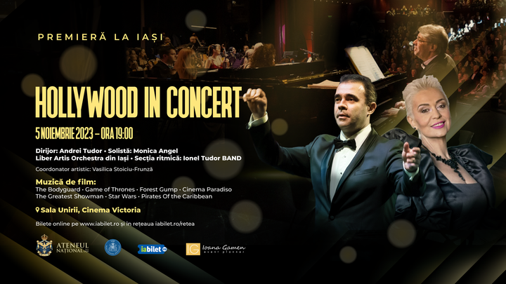 Iași: Hollywood in Concert – Muzică de film – Premieră