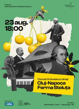Cluj-Napoca: Concert în livada cu cireși
