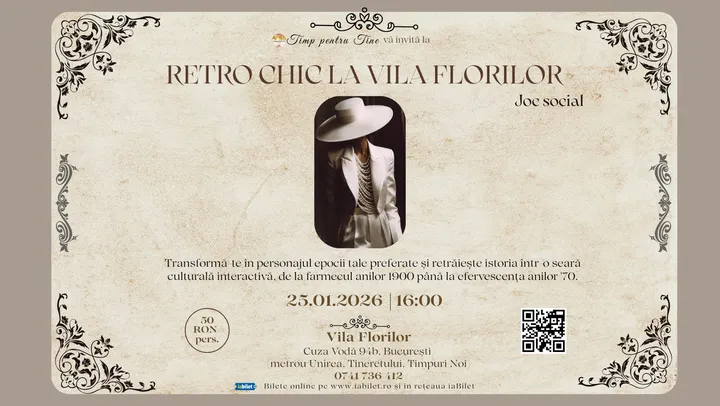 Retro Chic la Vila Florilor