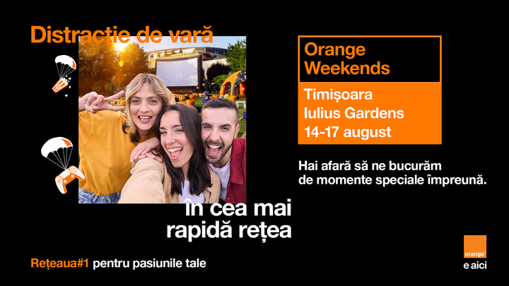 Orange Weekend Timisoara