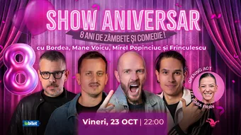 The Fool: Stand-up comedy cu Bordea, Mane Voicu, Mirel Popinciuc și Frînculescu
