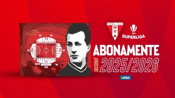 Abonament UTA Arad sezon 2025-2026