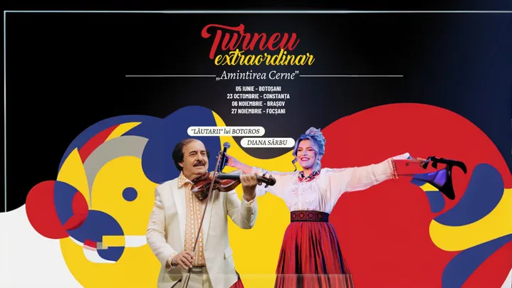 Diana Sarbu & "Lăutarii" lui Botgros - Turneu "AMINTIREA CERNE "