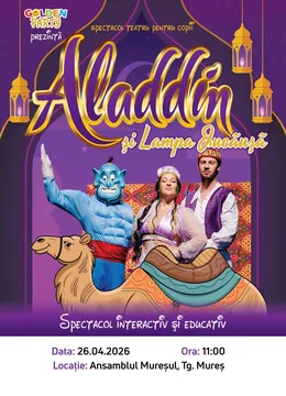Targu Mures: Aladin și lampa jucăușă
