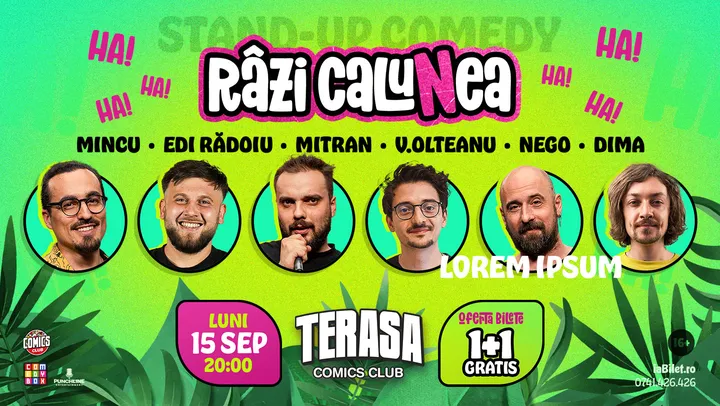Stand-up Comedy Râzi ca LuNea la ComicsClub!