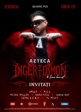 AZTECA - Lansare "iNGER & D3MON"