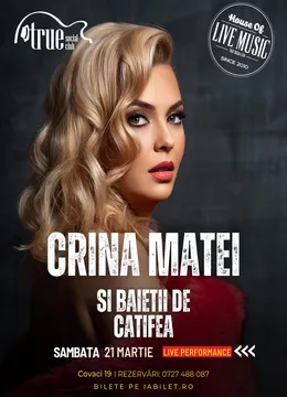 Crina Matei si Baietii de Catifea - Live