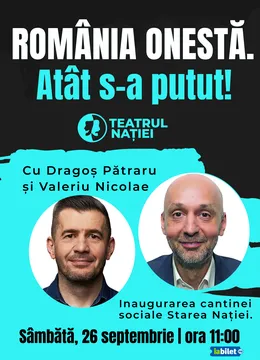 Ploiești: Workshop cu Valeriu Nicolae și Dragoș Pătraru - inaugurarea cantinei sociale