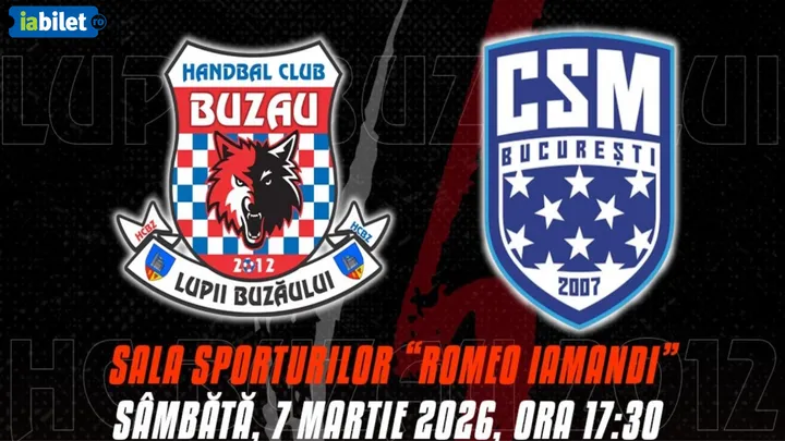 Buzău: Handbal | HC Buzău vs. CSM București
