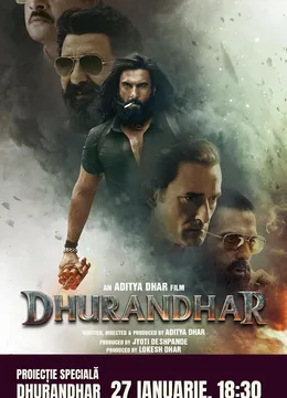 Dhurandhar - proiecție specială cu sprijinul Ambasadei Indiei în România