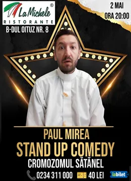 Onesti: Stand-up Comedy "Cromozomul Sătănel" by Paul Mirea