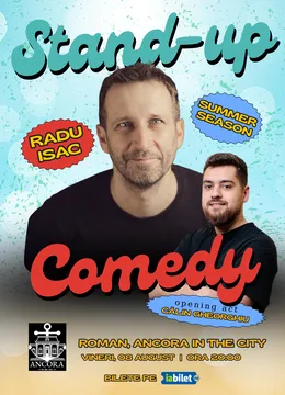 Roman: Stand-up Comedy de Vară cu Radu Isac
