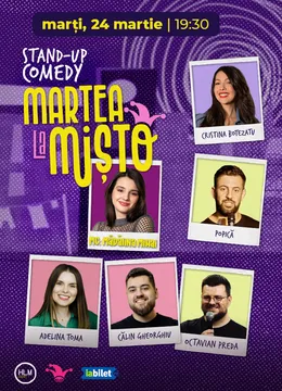 The Fool: Marțea la Mișto cu Cristina Botezatu, Popică, Adelina Toma, Călin Gheorghiu și Octavian Preda