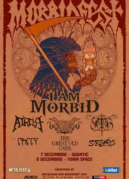 MorbidFest 2026 la Quantic - I am Morbid, Atheist, Arkona si altii