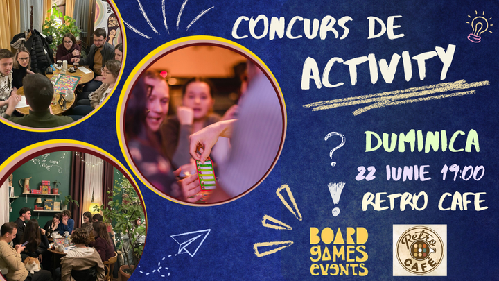 Iasi: Concurs de Activity @ Board Games Events