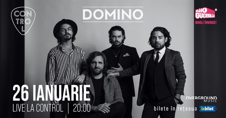 Concert DOMINO -  live la Control