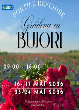 Mărginenii de Sus: Portile Deschise In Gradina cu Bujori - 16-17 Mai