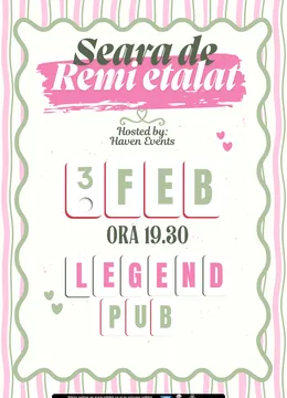 Iaşi: Seara de Remi etalat