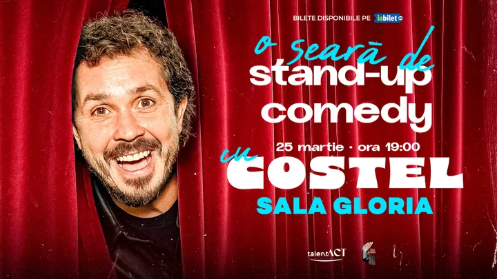 O seara de stand-up cu Costel
