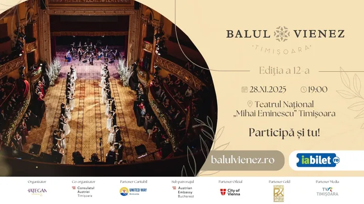 Timisoara: Balul Vienez, editia XII - Eveniment caritabil