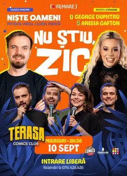 FILMARE Nu știu, zic! - invitați: Anisia și George Dumitru