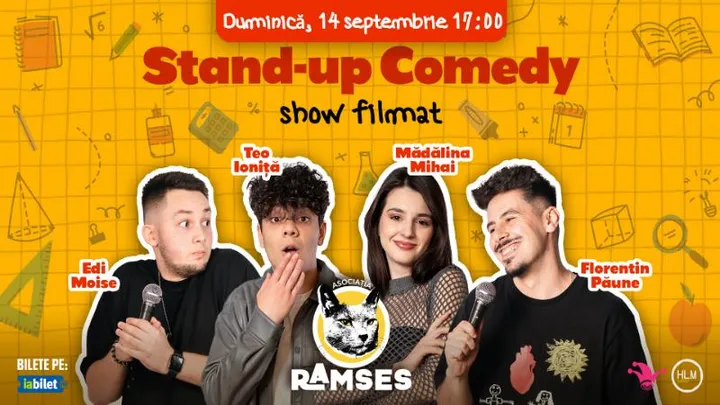 The Fool: Stand Up Comedy Caritabil cu Teo Ioniță, Mădălina Mihai, Edi Moise și Florentin Păune