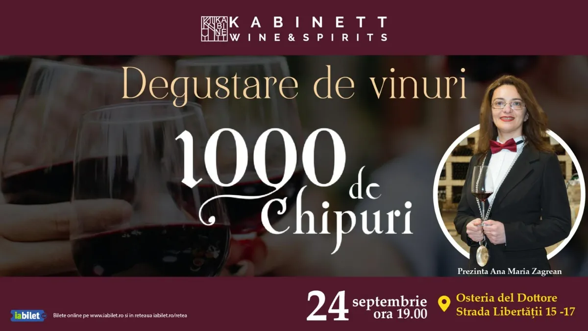 Degustare de Vin 1000 de Chipuri