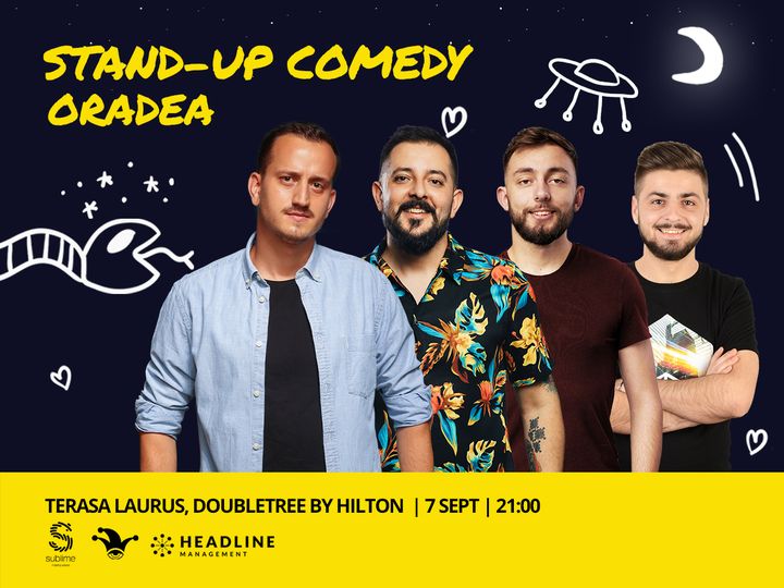 Oradea: Stand-up Comedy cu Mane, Gherghe, Cirje si Vacariu